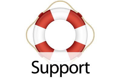 Support for a Ratio Dive Computer
